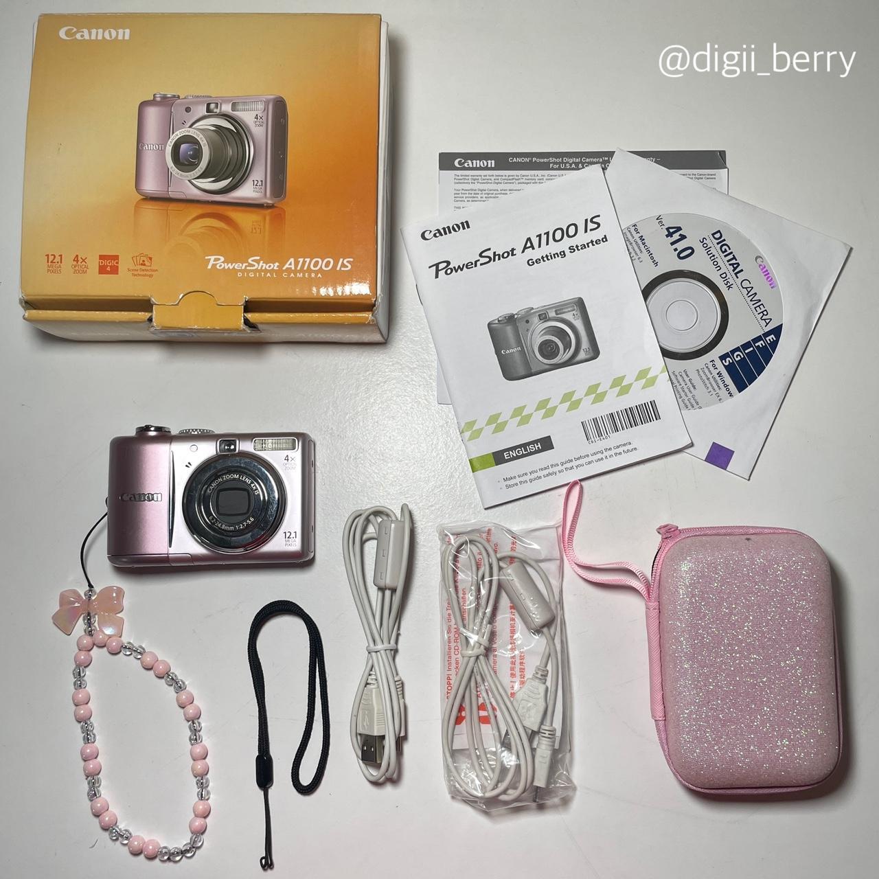 Geniune Canon PowerShot A1100 IS ~ Complete with original box PreOwned