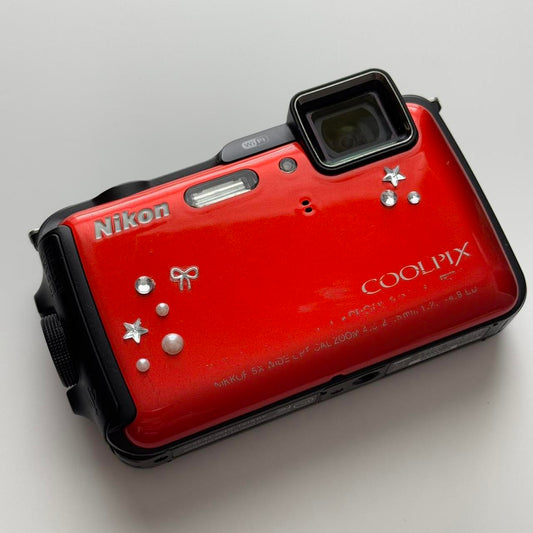 Geniune Pre-Owend Nikon Coolpix AW120 Digital Camera ‧˚ 🍊⋆˚ ⊹