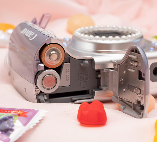 Geniune CANON powershot A550 Cute Y2k Aesthetic Hand Decorated Vintage Digicam PreOwned